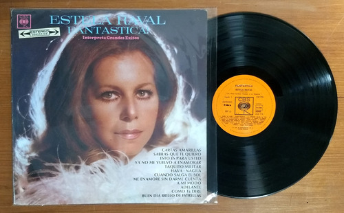 Estela Raval Fantastica Disco Lp Vinilo