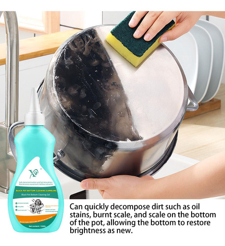 Limpiador De Ollas Y Sartenes Limpiador De Gel Para Fondo De