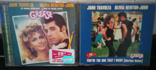Cd De Grease, El Compadrito. John Travolta Y Olivia Newton (Usado)