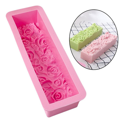 Yeso De Cemento De Fundición De Rosado 25.1x9..4x5cm Rosado