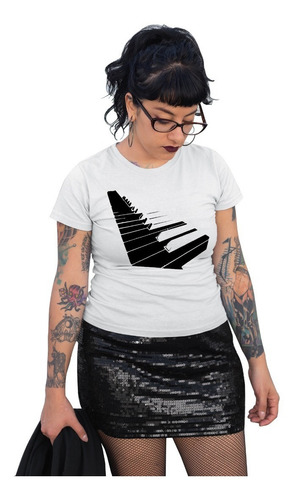 Camisetas Economicas Para Mujer Originales Piano Electrico C