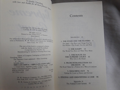 The Supreme Court Ellen Greenberg Norton & Company Ingles
