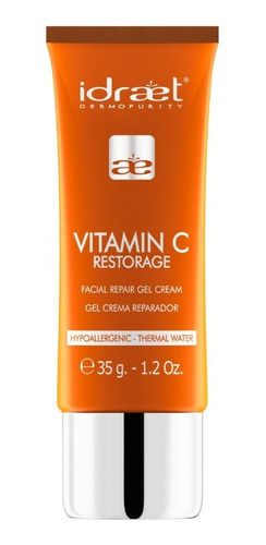 Crema Gel Reparador Idraet Vitamin C Travel Edition 35g