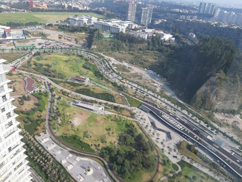 Imagen 1 de 16 de Departamento Con Vista Al Parque La Mexicana En Santa Fe