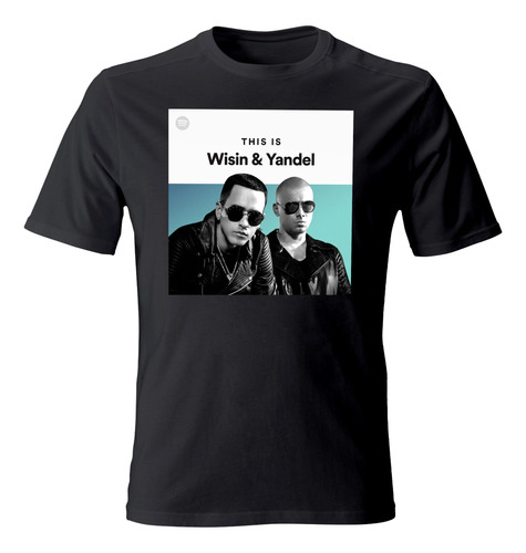 Playera Wisin Y Yandel, Camiseta Reggaeton Dúo