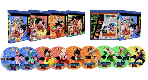 Blu-ray Box Dragon Ball: Todas As Sagas + Filmes E Ovas