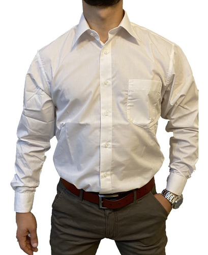 Imagen 3 de 7 de Camisa Hombre Manga Larga