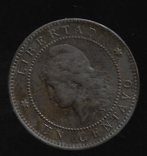 Argentina 1 Centavo 1886 Cobre Mb/exc