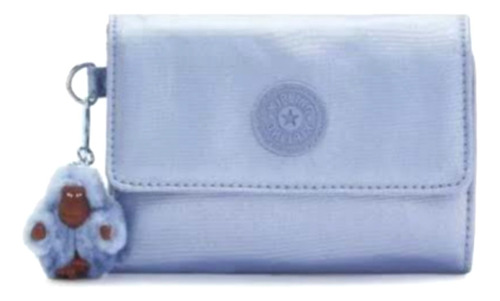 Billetera Kipling Clear Blue Metallic Pixi 