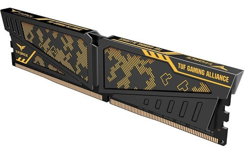 Memoria Ram T-force Vulcan Alliance Tuf Negro/amarillo 8gb