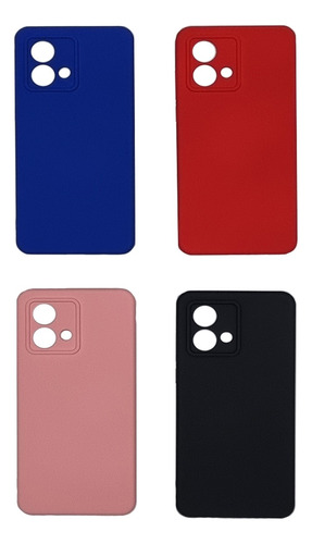 Funda Silicona Con Felpa Para Motorola Moto G84