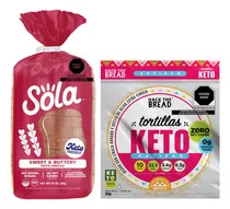 Comprar Pack Tortillas Keto Zero Carb Y Pan Keto Mantequilla Sola