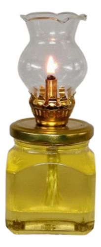 Lámpara Quinqué De Aceite O Queroseno Modelo Budapest