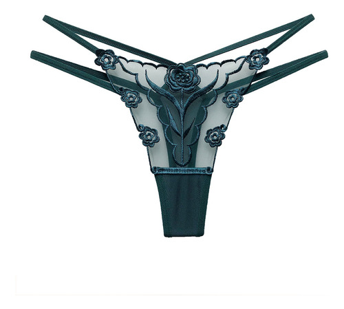 7 Piezas De Bragas De Encaje Para Mujer, Bragas En T Para Mu