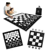 Comprar Swooc Games Juego De Damas Gigantes, Ajedrez Y Ajedrez 3 En