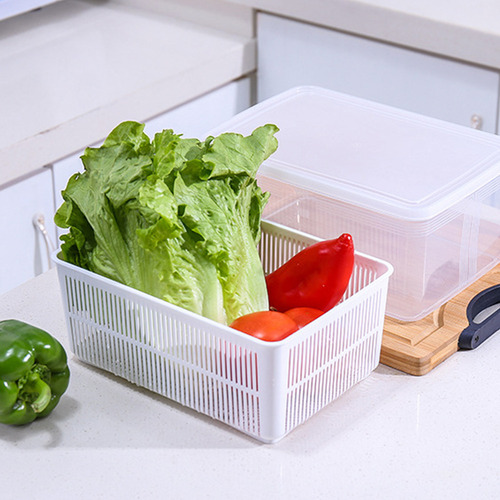 A (l) Recipientes Para Heladera Contenedor Para Verduras,