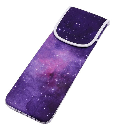Bolsa de armazenamento de neoprene resistente a limão Luony, cor: estrela roxa