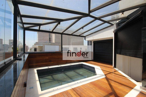 Imagem 30 de 30 de Itacolomy Na Av. Jacutinga, 360 - Moema. Cobertura Duplex À Venda, Reformada, 314 M², Sacada, Piscina, 3 Suítes E 4 Vagas. 700 Metros Estação Moema - Co0206
