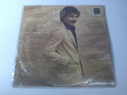 Diego Verdaguer La Ladrona Vinilo Single 45rpm (Usado)