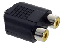 Comprar Enchufe De Jack Hembra 3,5 Mm A 2 Rca Hembra Rca Adaptador