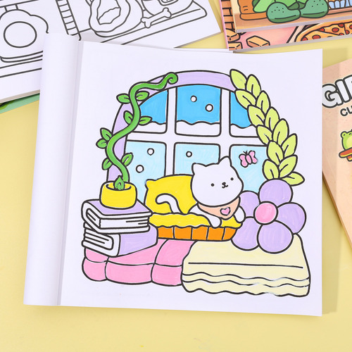 Libro Para Colorear Jardín: Animales Y Flores Botánicos