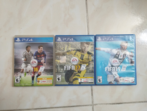 Fifa 16 - Fifa 17 - Fifa 19 Para Play Station 4