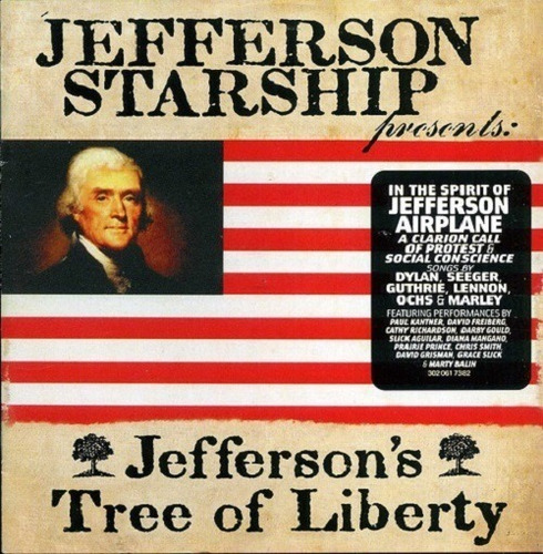 Jefferson Starship  Jefferson's Tree Of Liberty-audio Cd Al