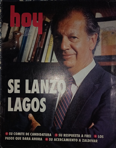 Revista Hoy   Se Lanzo Lagos  Año 1992 N°773