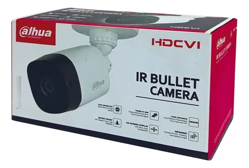 Camara Bullet Dahua 4mp 3.6mm Ir20 4en1 Ip67