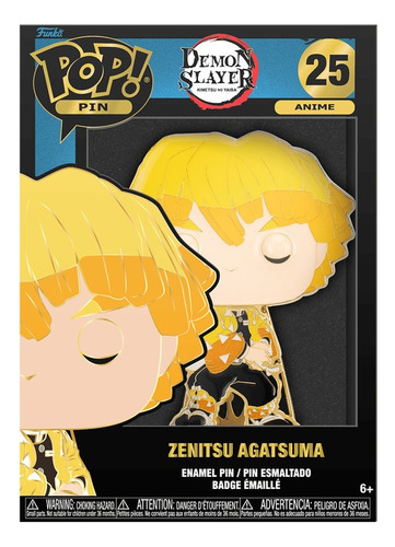 Pin Funko Pop! Anime Demon Slayer - Zenitsu Agatsuma #25
