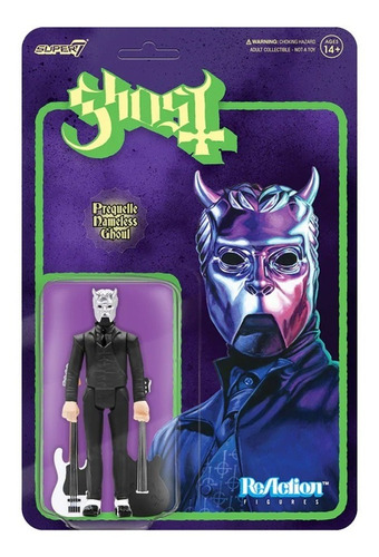 Ghost Reaction Prequelle Nameless Ghoul Super 7 Tierra Prima