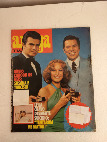 Revista Amiga N°292 Silvio Santos Eva Wilma (Usado)