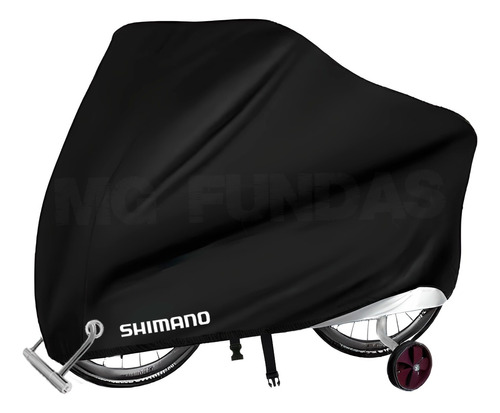Funda Para Bicicleta Shimano R14 C/ Rueditas - 120 X 80 X 72