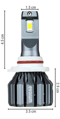 Focos Led 9005 Chevrolet Aveo 2024 2025 15000lm Luz Alta Csp