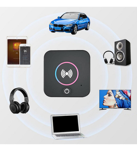 Adaptador Auxiliar Del Receptor Del Transmisor De Bluetooth