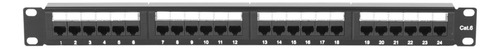 Panel De Parcheo De Impacto 24pts Cat6, Linkedpro, Lp-pp-607