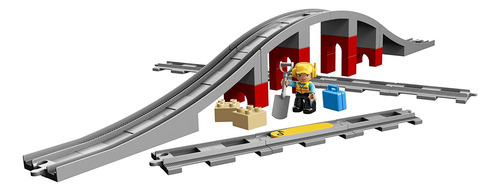 Lego Duplo Tren Puente Y Vías 10872 Bloques De Construcción