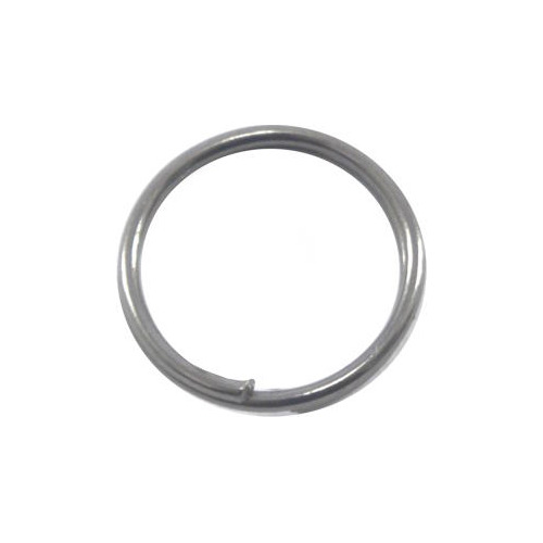 Argola De Metal 15mm - Circulo - Embalagem Com 6 Unidades Cor 10-prateado