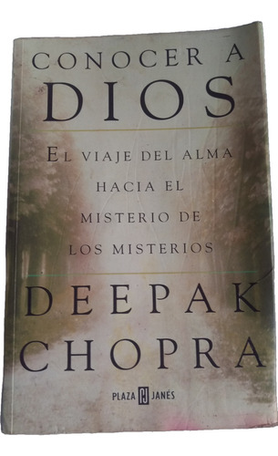 Conocer A Dios De Deepak Chopra + Viaje Del Alma + Filosofia