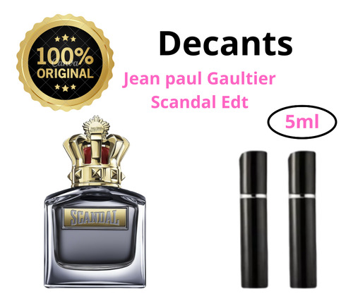 Muestra De Perfume O Decant Jean Paul Gaultier Scandal Edt 