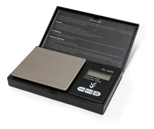Báscula Digital Gramera Fl-100 Precisión Portatil