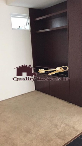 Imagem 2 de 13 de Apartamento Para Locação No Bairro Santo Amaro Em São Paulo - Cod: Qy1704 - Qy1704