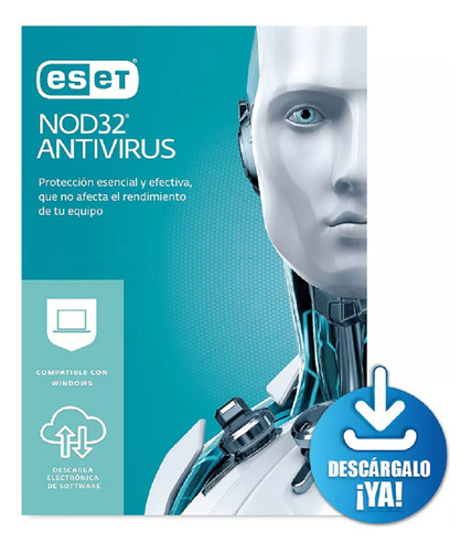 Nod 32 Eset 2024 Antivirus 2 Dispositivos 1 Año Digital