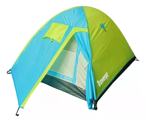 Carpa Camping as Para 4 Personas 230 X 220 Cm. Ct