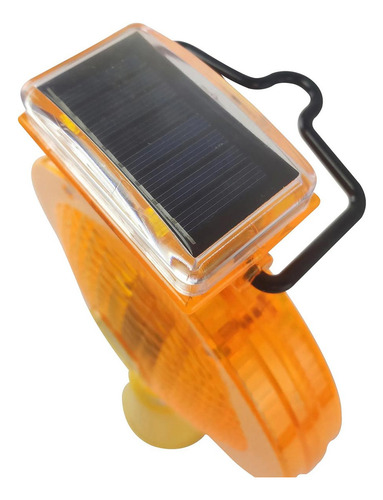 Sinalizador Solar Viario Para Cone Kit 15 Uni Luz Led Solar