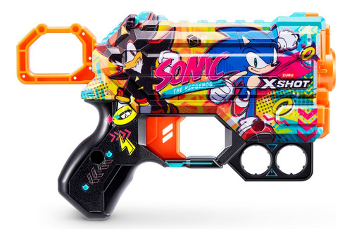 Lanza Dardos Skin Menace Con 8 Dardos X-shot - Hyper Spike
