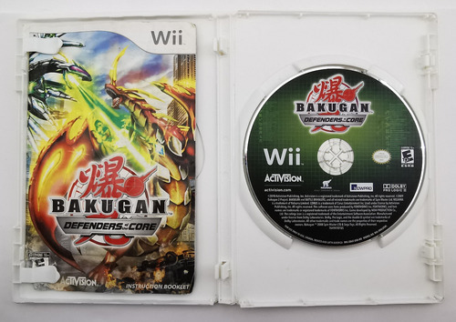 Bakugan Defenders Of The Core Wii Nintendo * R G Gallery (Usado)