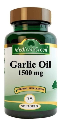 Garlic Oil (aceite De Ajo) 1500 Mg X 75 Cápsulas Blandas