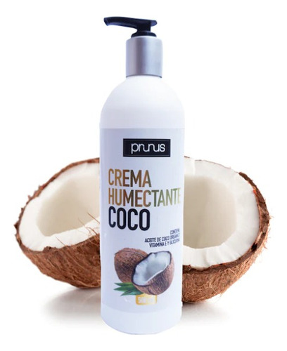 Crema Humectante De Coco  Orgánico Con Vi - L a $60