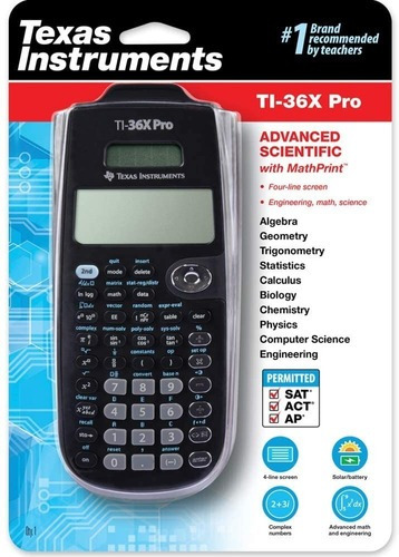 Calculadora Cientific Avanzada Ingeniería Cálculo Ti-36x Pro
